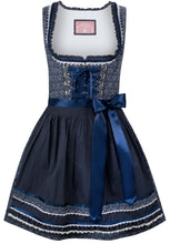 Afbeelding in Gallery-weergave laden, DIRNDL KIM BLAUW 55 cm