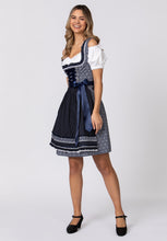Afbeelding in Gallery-weergave laden, DIRNDL KIM BLAUW 55 cm