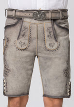 Afbeelding in Gallery-weergave laden, LEDERHOSE OLIVER RAUCH GEÄSCHT GRIJS