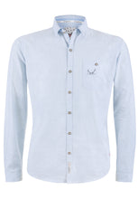 Afbeelding in Gallery-weergave laden, TRACHTENHEMD MET DESIGN OP BORST