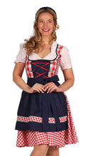 Afbeelding in Gallery-weergave laden, DIRNDL EDELWEISS ROOD-WIT
