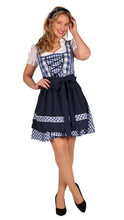 Afbeelding in Gallery-weergave laden, DIRNDL EDELWEISS BLAUW-WIT
