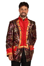 Afbeelding in Gallery-weergave laden, HERENJAS SEQUIN SQUARE ROOD
