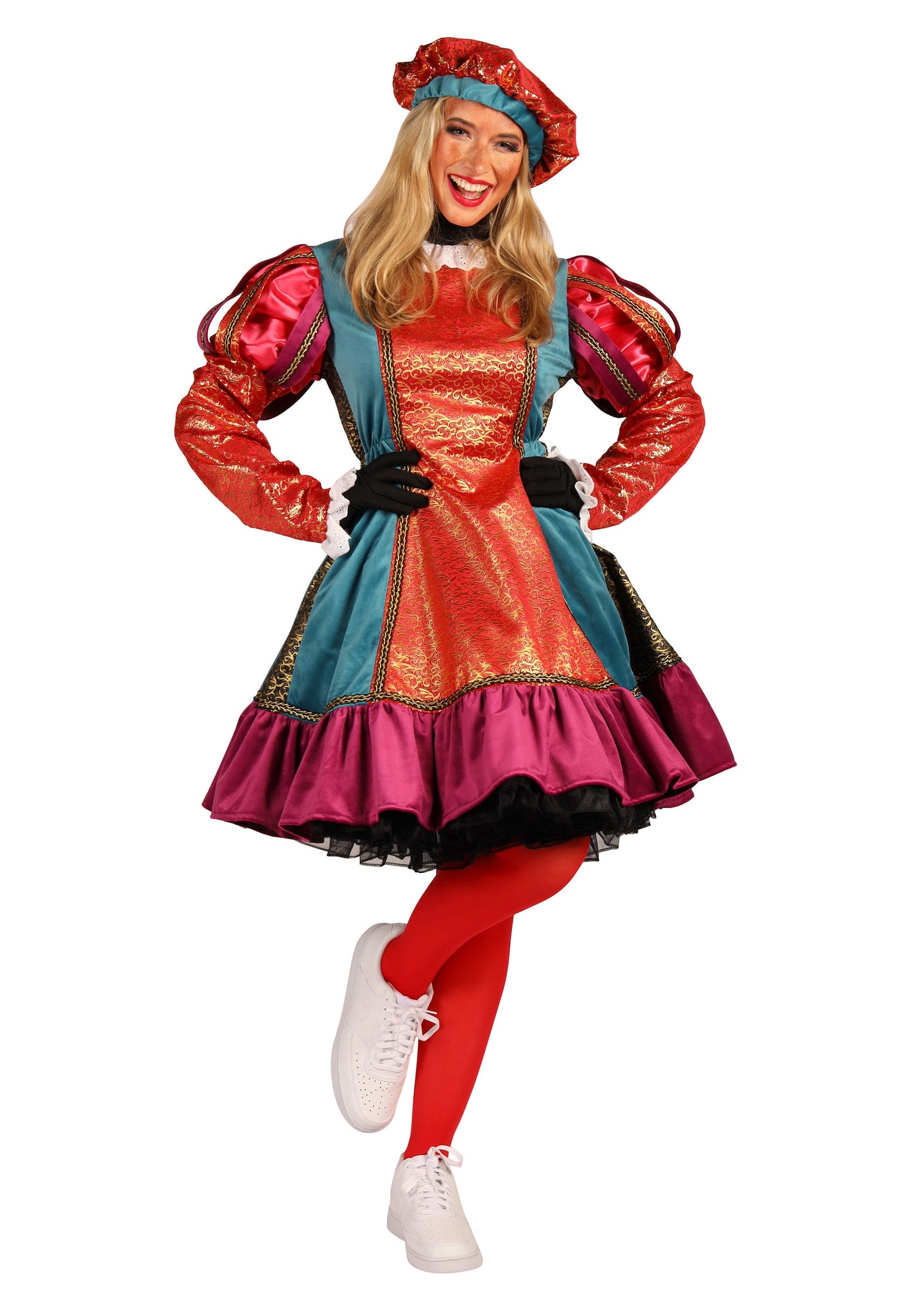 DAMESPIETENKOSTUUM CARTAGENA ROOD