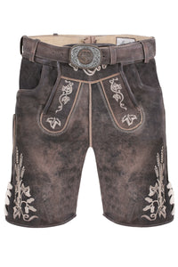 LEDERHOSE FU-71 DONKERBRUIN