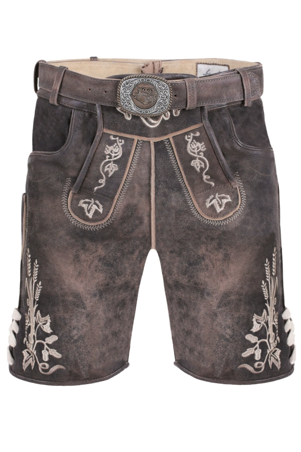 LEDERHOSE FU-71 DONKERBRUIN