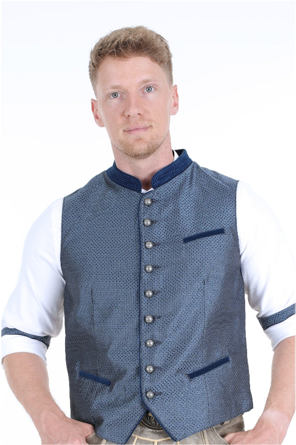 TRACHTEN GILET FUC-7107 BLAUW