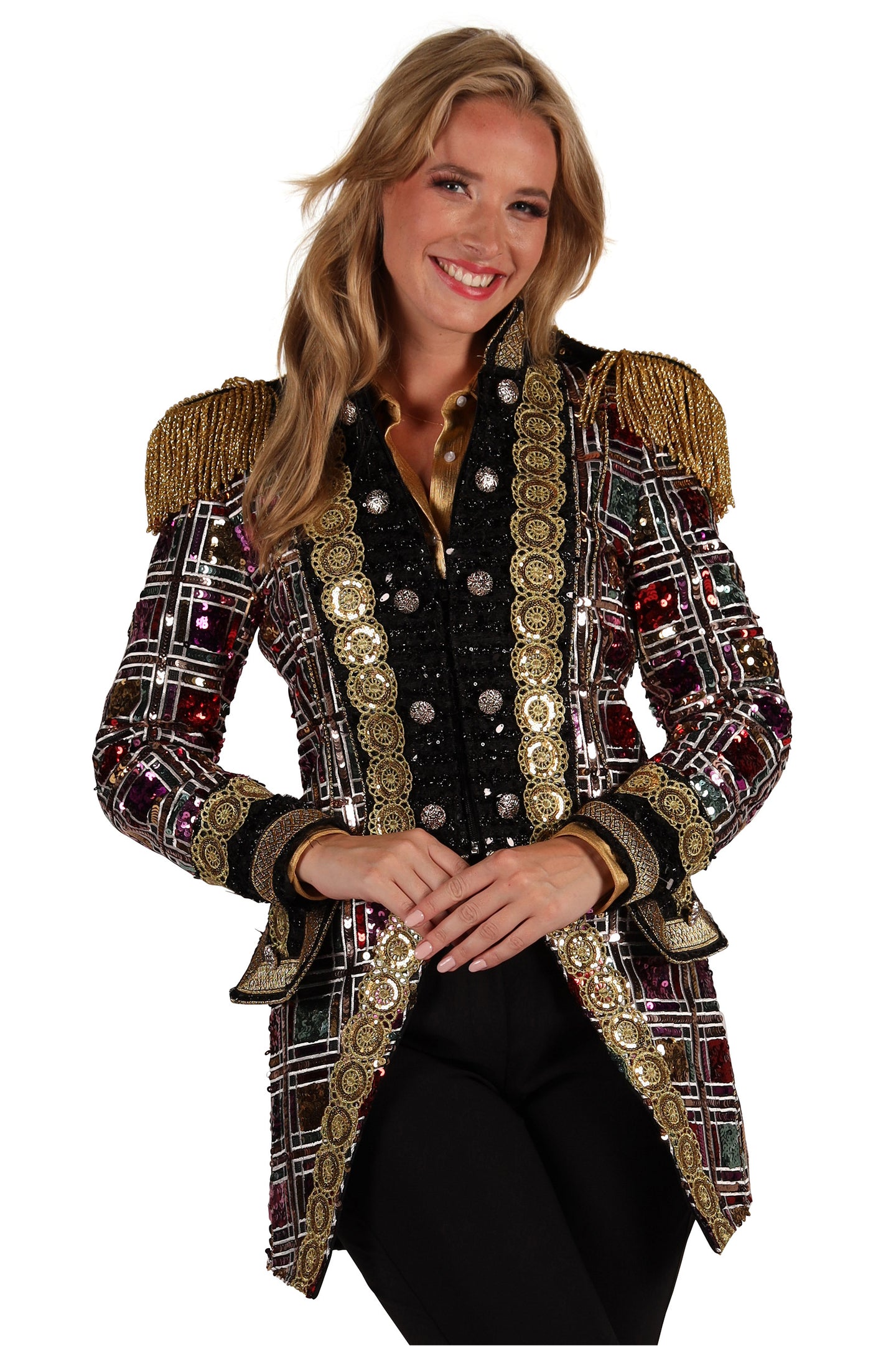 DAMESJAS SEQUIN MIRROR