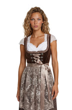 Afbeelding in Gallery-weergave laden, DIRNDL JULI  BRUIN  50 cm
