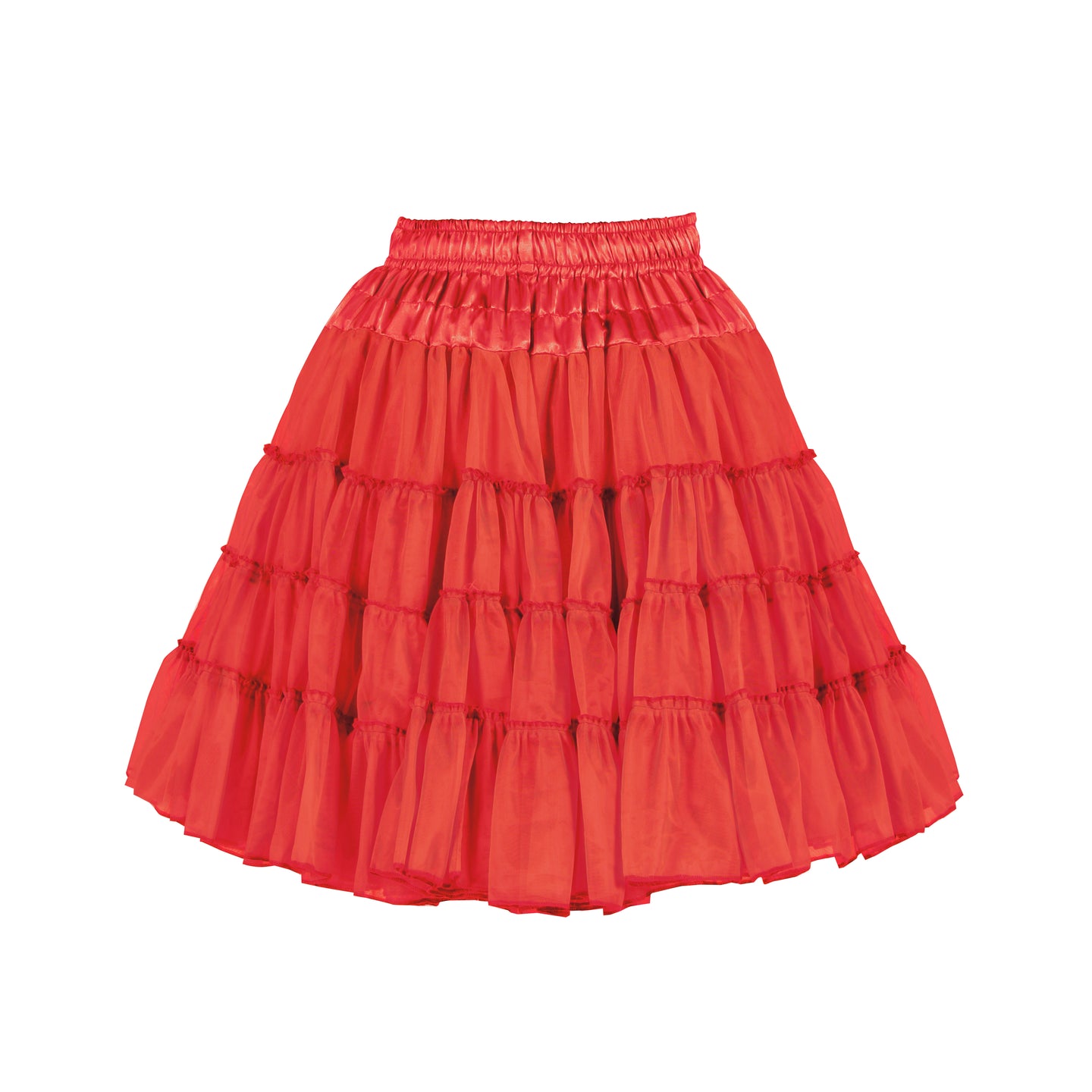 Petticoat 2 laags rood