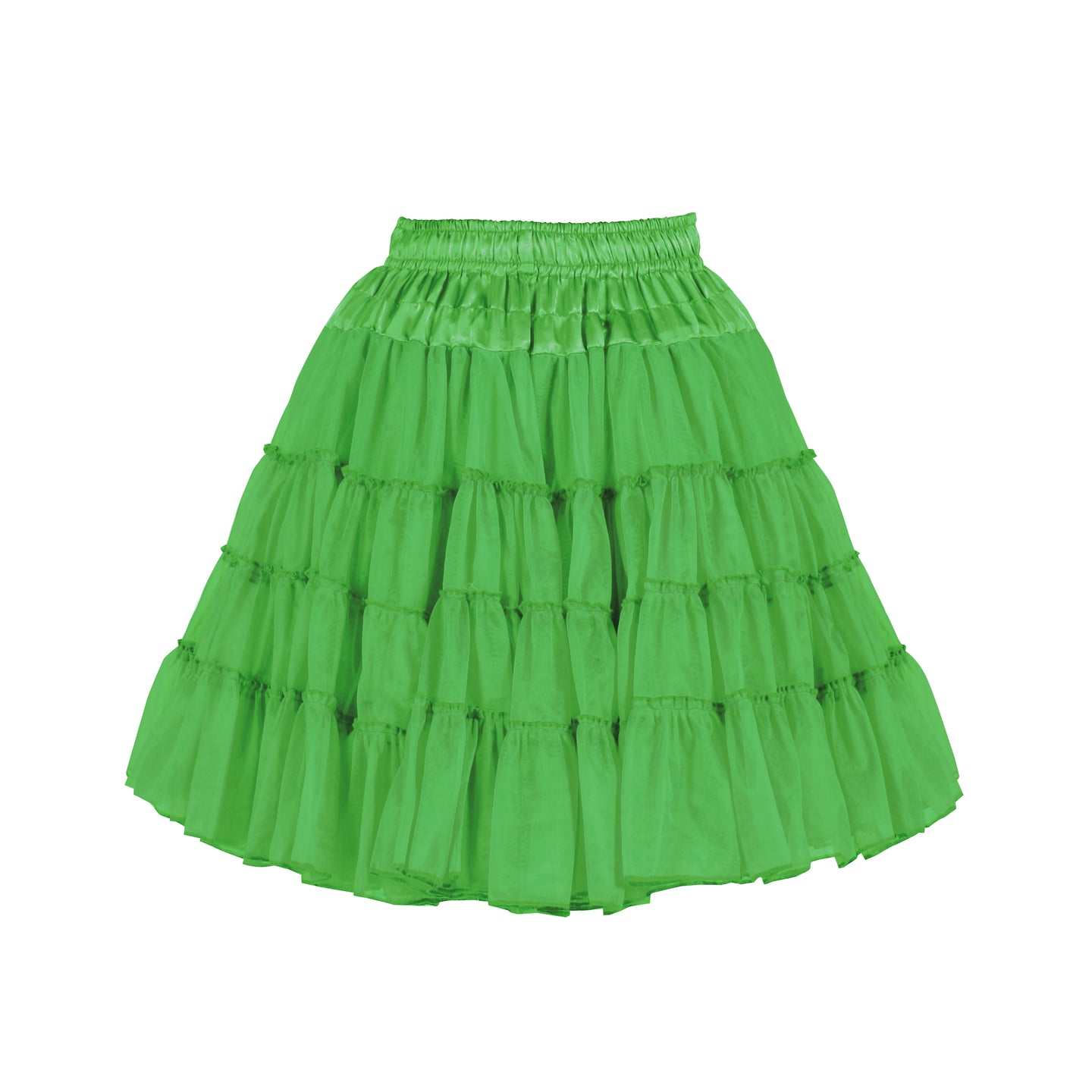 Petticoat 2 laags groen