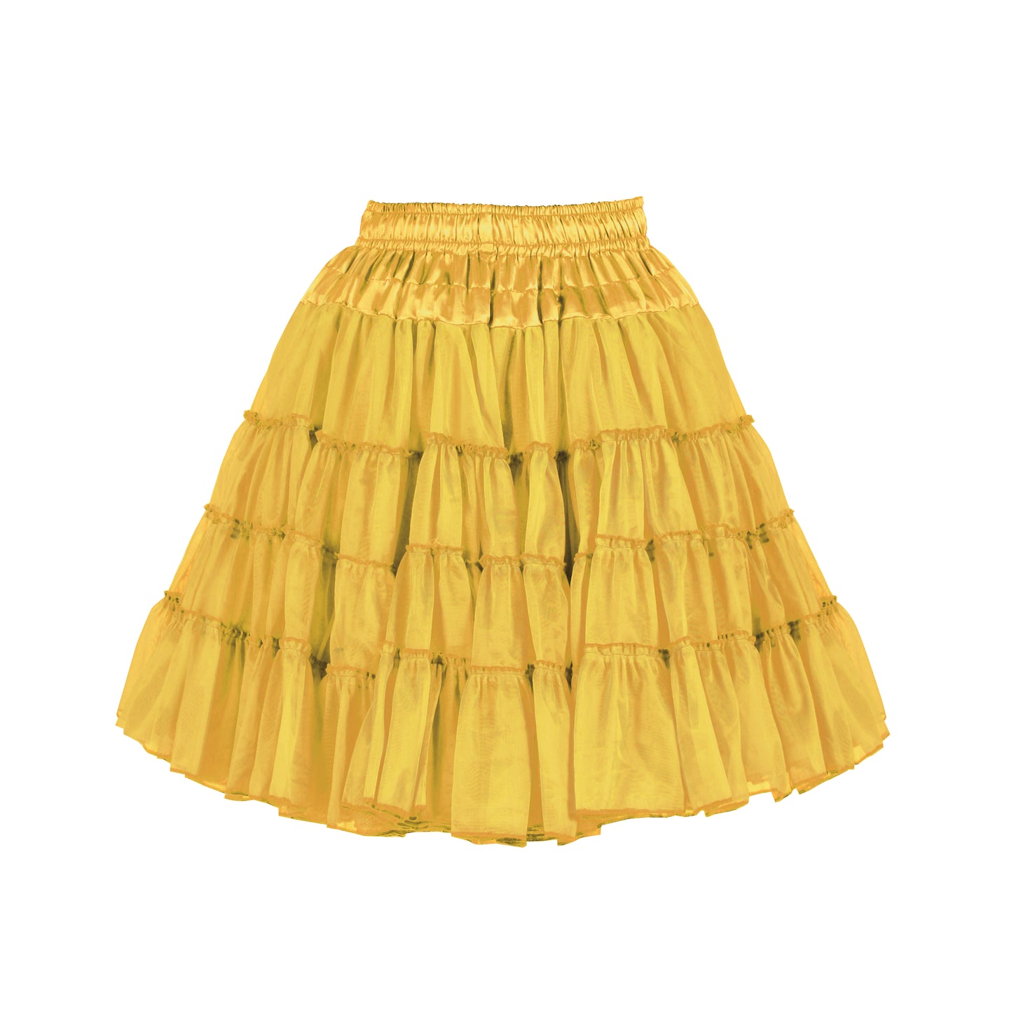 Petticoat 2 laags geel
