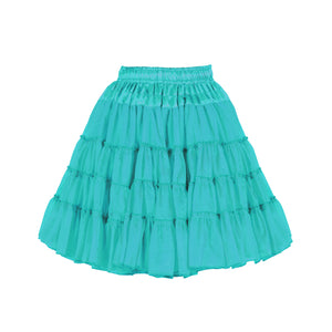 Petticoat 2 laags turquoise