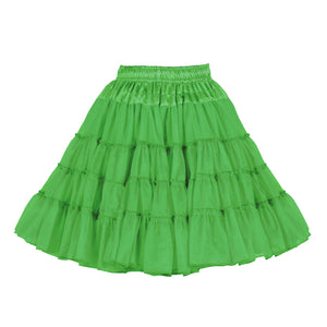 Petticoat 3 laags groen
