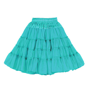 Petticoat 3 laags turquoise