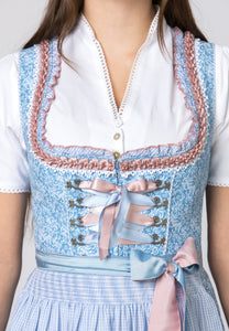 DIRNDL ESMA LICHTBLAUW