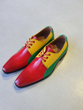 Afbeelding in Gallery-weergave laden, VASTELAOVEND SCHOENEN ROOD-GEEL-GROEN
